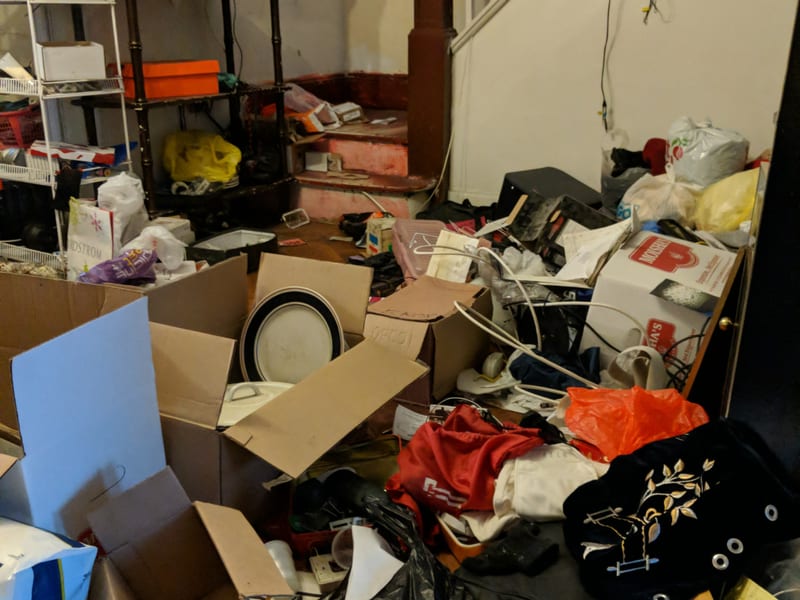 Brooklyn Living Room — before renovation